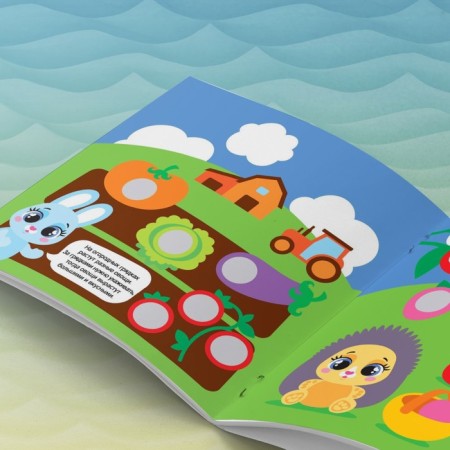 Stickers set of "smart circles" 4 pcs. 12 p.-10