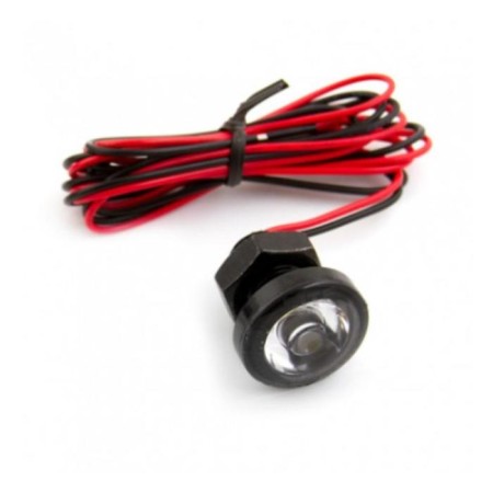 Gabarit lights, LEDs, MTF Light F25mm, 12 V, 1W, built -in, 2 pcs PLR25I-1