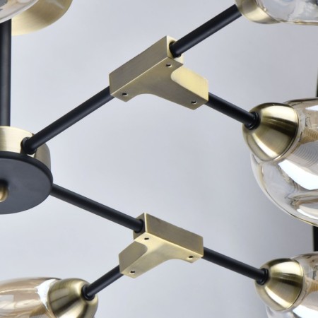 Hamburg chandelier, size 86x24x86 cm, 320W 8xe14 IP 20-10
