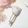 Tyulpan flower "Flower", the color is white in gold