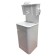 Washbuilder "Aquarius", Dachny, with AVN, Plastic Moika, 1200 W, 17 L, White