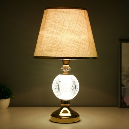Board lamp with “NIKS” E27 40W gold 25x25x42 cm-1