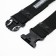 Tactical belt, 125 cm, width 5.3 cm, plastic buckle, black