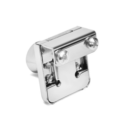 Furniture lock for glass doors, 1 st., Color chrome-1