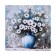 Picture on canvas "Vase with flowers" 50*50 cm