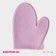 Mittens for the hot share "Ribris", silicone, 22 × 17 cm, pink color
