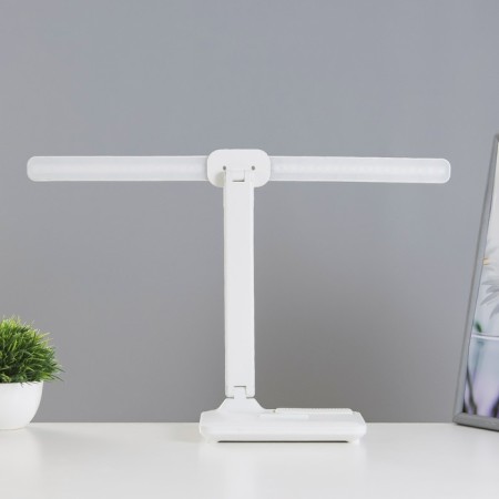 Table lamp touch "sliding" LED 15W AKB USB white 45x30x17 cm Risalux-5