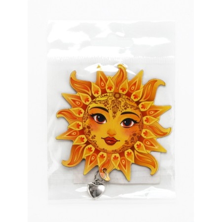Magnet "Sun", 6.7 × 6.7 cm-3