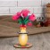 Wooden napkin "Flowers in a vase"