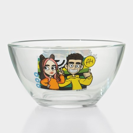 Saladnik "Vlad A4. Vlad and company ", 500 ml, d = 12.8 cm, h = 6.7 cm, glass-1