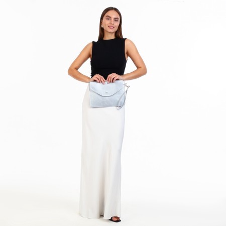Bag-clate on the magnet, strap on the wrist, silver color-8