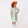 Carnival hat "Autumn bouquet", orange, p. 52–54 cm