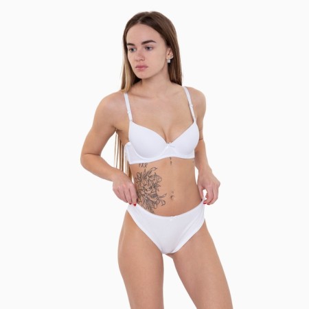 Women's bra, white color, size 75V-1
