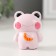 Souvenir Polystone "Frog with a caterpillar" mix 2.5x3.5x5 cm