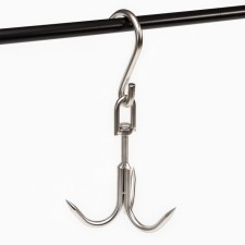 Triple meat hook, 28cm