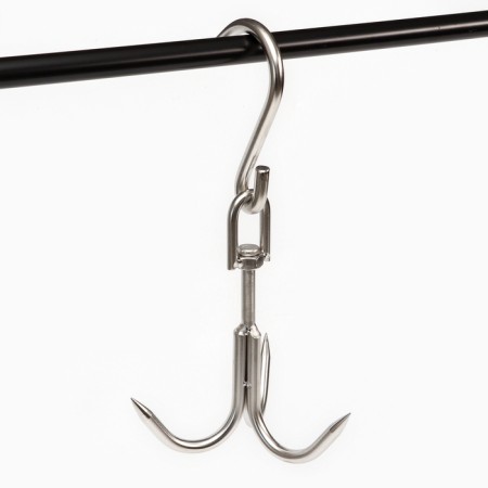 Triple meat hook, 28cm