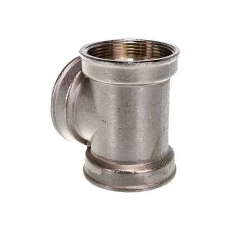 Aqualink tee, 2 ", internal/internal/internal thread, nickel -plated brass-3