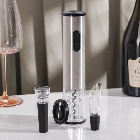 Magistro Soha wine set, electric corrugation, aerator, cork-1