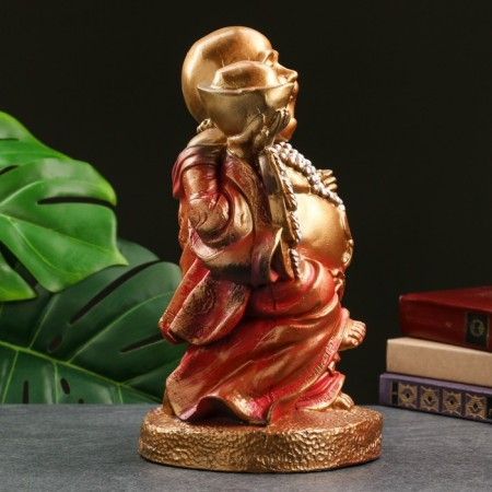 Figure "Hothee cheerful" bronze red, 19.5x17x30cm-7