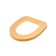 Silent toilet seat, 38 × 44 cm, standard, polystyrene foam
