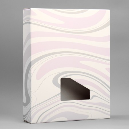 Gift box for bedding, packaging, “texture”, 47 x 37 x 8.8 cm-2