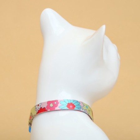 Flowering collar "Flower", with a bell, 30 x 1 cm, polyester-3