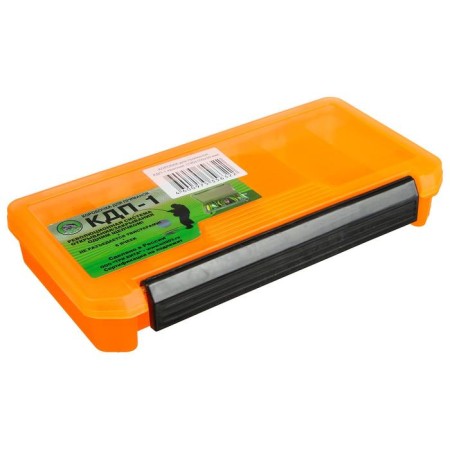 Box for baits KDP-1, red color, 190 × 100 × 30 mm
