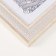 Photo frame Plastic format A4 "Weaving" gray with light stroke 25.6x34.3x1 cm