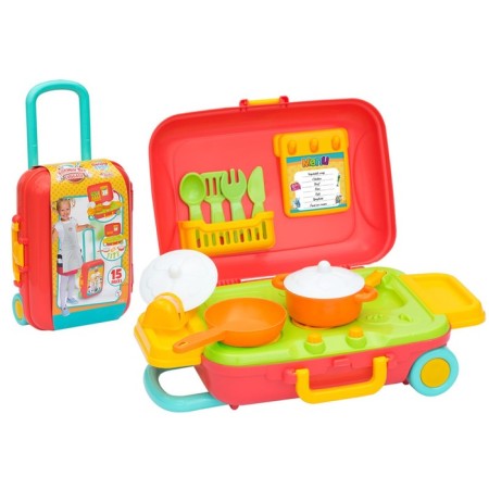 Game set "Mini-Kukhnya on wheels", in the suitcase