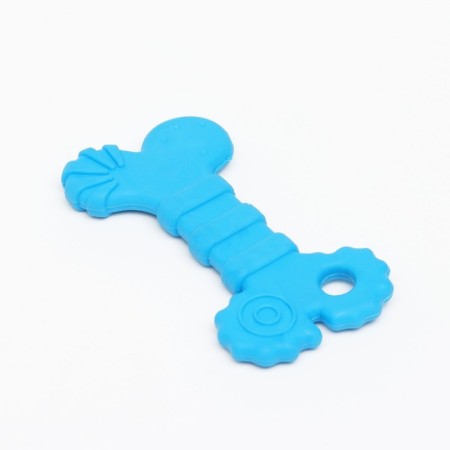 Chewing toy "curls", tpr, 10 cm, blue-2