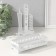 Standing interior metal "City" White 6.3x14.5x18.5 cm