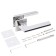 Separate handle "Allur" Art "Adele" CP, color chrome