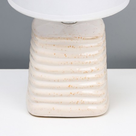 Iris table lamp E14 40W white 14x14x26 cm-3