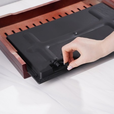 Table for a tea ceremony with a tray "Hieroglyphs", 43 × 27.5 × 5 cm-6