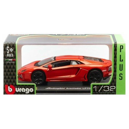 BBURAGO Lamborghini Aventador Coupé, Die-Cast, 1:32, Orange color-6