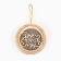 Suspension on a Christmas tree with the light of "miracles", diam. 7.5 cm