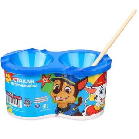 A glass - impotion, double, PAW PATROL-4