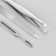 Manicure set "Paris", 6 items, in a case, a drawing mix