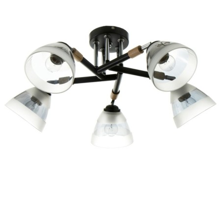 Svetogor chandelier "Star" 5x60W E27 Black 53x53x26cm