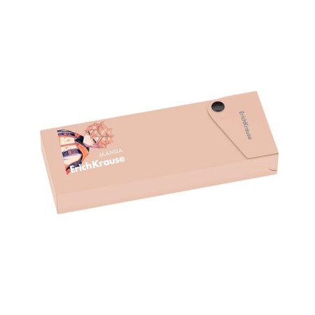 Penal Plastic Erichkrause "Matt Manga", in a package, mix-4