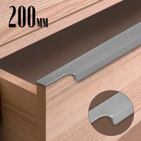 Penfois handle Cappio RP100gr, l = 200 mm, gray color, 4 pcs.