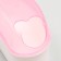 Tuannel toilet with a spatula for rodents "Pigzon", 14.5 x 7 x 7 cm, pink