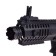 A child’s machine gun with metal elements, shoots gel bullets, battery