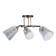 Roni chandelier 3he27 40w Black 58x58x23cm Bayerlux