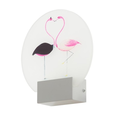 Scrap "flamingo" LED 6W 4000k white 19.5x6x19.5 cm