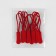 Lightning Poller, 2.5 cm, 6 × 0.8 cm, 10 pcs, red color