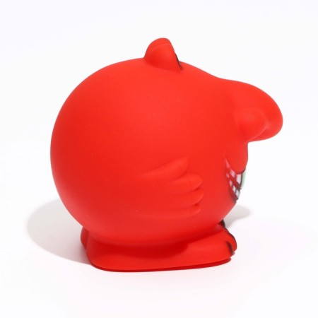 Brying toy "Monster" for dogs, 8.5 x 7 cm, red-2