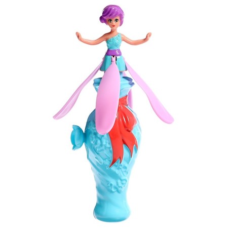 Doll-Yula flying and soaring “Princess”, 2 in 1, on a clockwork mechanism-3