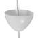 Bayerlux chandelier 1342513/1BK 1HE27 40W white/silver