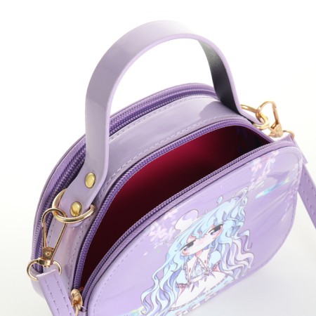 Bag's bag with lightning, lilac color-2